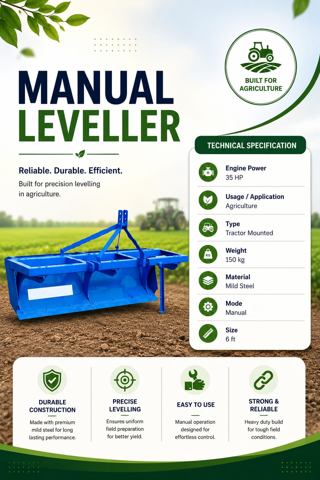MANUAL LEVELLER